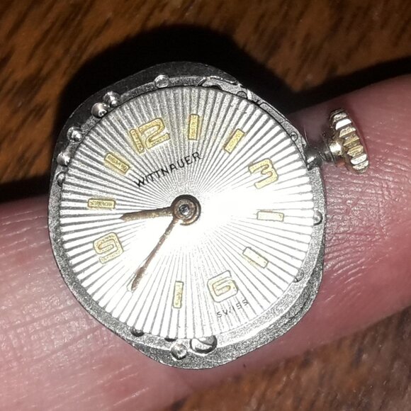 Vintage Antique Art Deco Ladies Wittnauer 17J 10K Gold Plate Watch - Working - Picture 7 of 8